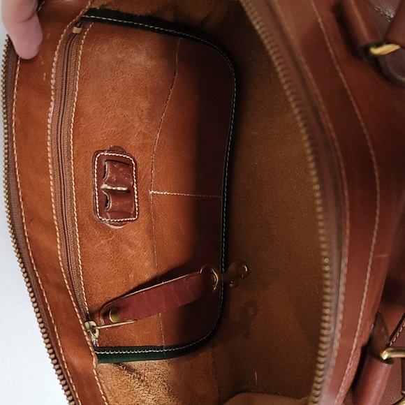 Brahmin vintage brown leather handbag - Picture 16 of 16